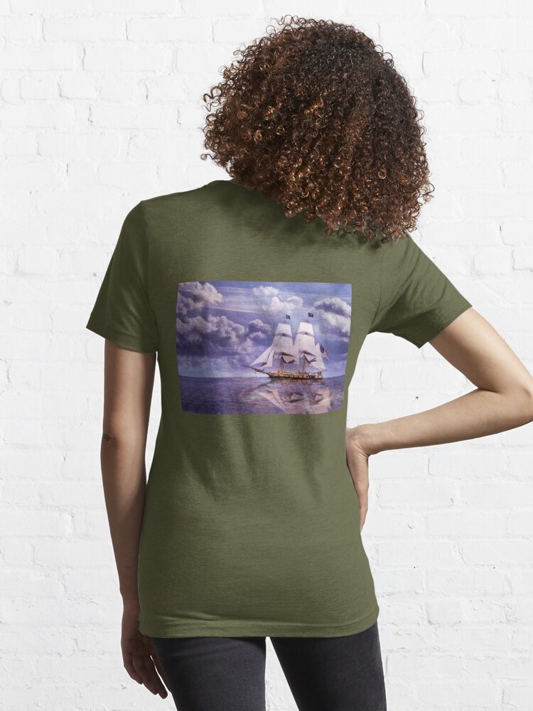 The Tall Ship Niagara With Cannons - Erie, PA Essential T-Shirt