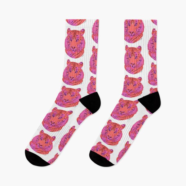 Item preview, Neon Pink magic Tiger with third eye designed and sold by artmayte.