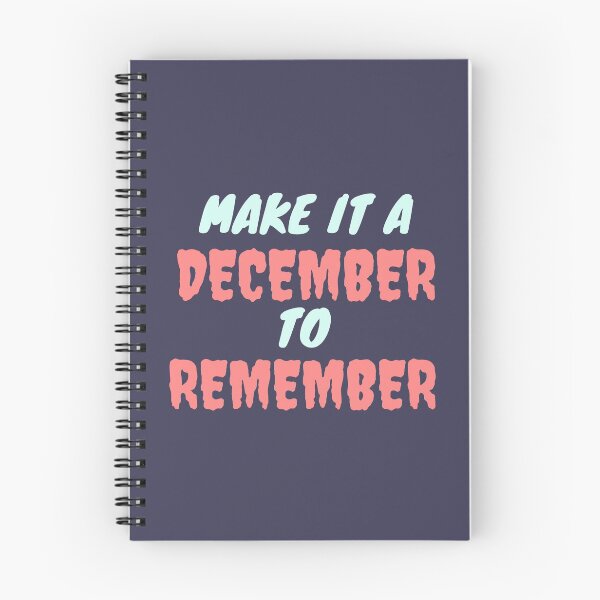 Item preview, MAKE IT A DECEMBER TO REMEMBER designed and sold by JERKBASE.
