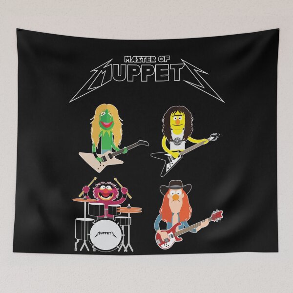 Item preview, Master of Muppets - Muppets as Metallica Band Classic Essential designed and sold by KimberlyStacy93.