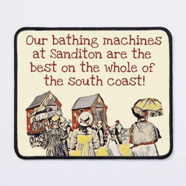Item preview, Sanditon Bathing Machines South Coast designed and sold by RTee27.