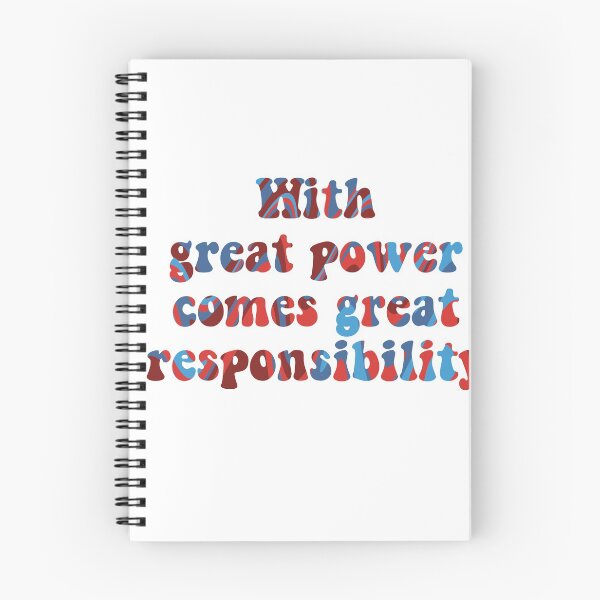 Item preview, With great power comes great responsibility spider quote marble swirl designed and sold by Jaymesarah.