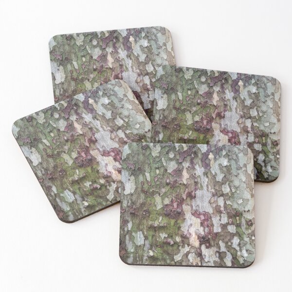 Item preview, Green and brown camouflage bark pattern (Photo of wood)  designed and sold by PLdesign.
