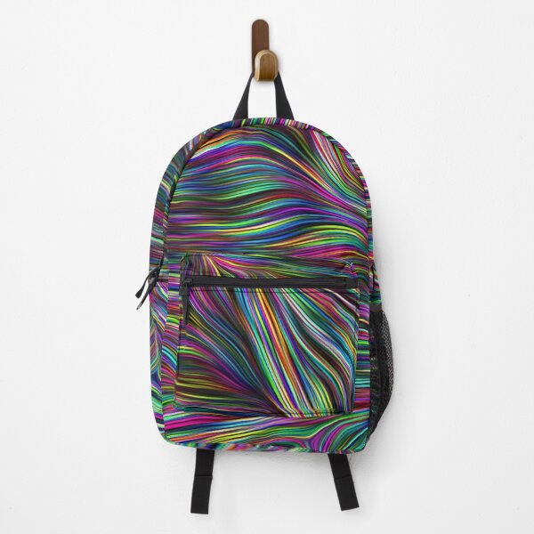 Item preview, Abstract colourful wiggly lines designed and sold by Edpod.