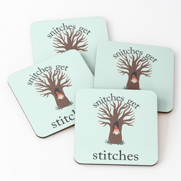Item preview, Copie de Snitches Get Stitches , Snitches Get Stitches Elf , Funny Christmas Elf designed and sold by SWEETSOUTHERNS.