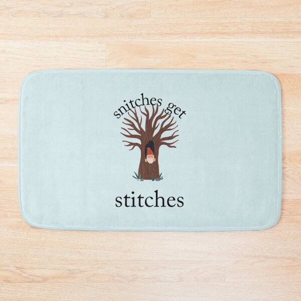Item preview, Copie de Snitches Get Stitches , Snitches Get Stitches Elf , Funny Christmas Elf designed and sold by SWEETSOUTHERNS.