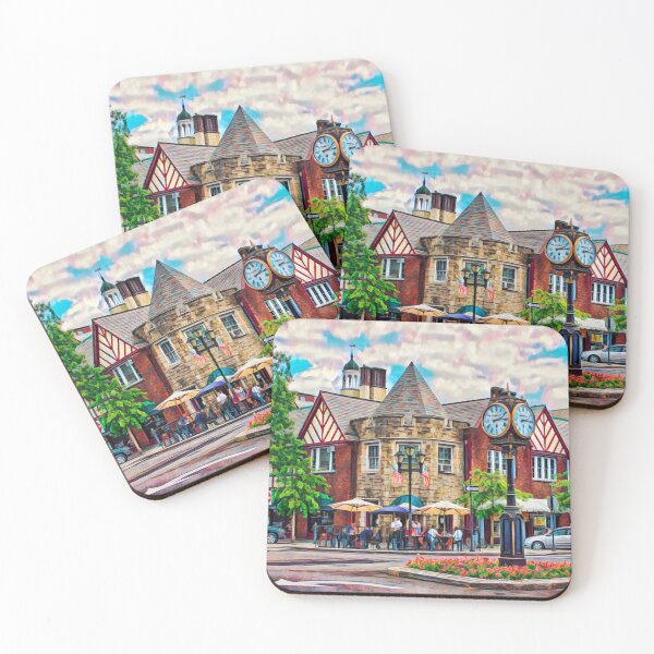 Item preview, Scarsdale Streets, New York designed and sold by Sofia-Draws.