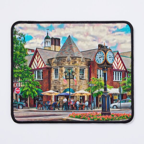 Item preview, Scarsdale Streets, New York designed and sold by Sofia-Draws.
