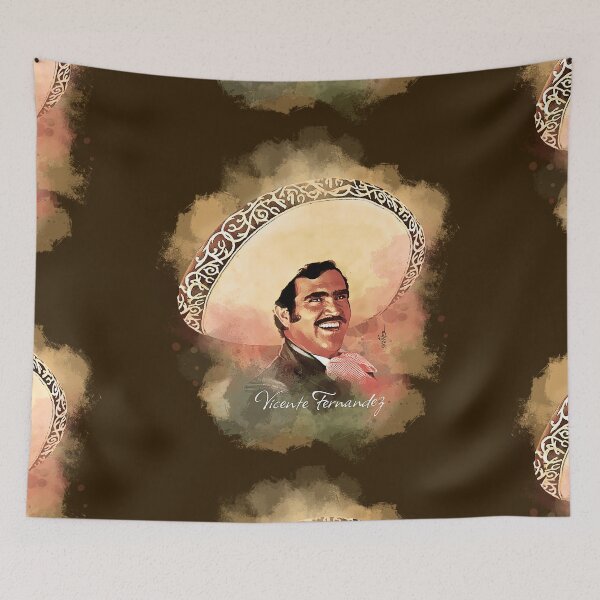 Item preview, Vicente Fernandez Smiling Watercolor designed and sold by SAUHER.