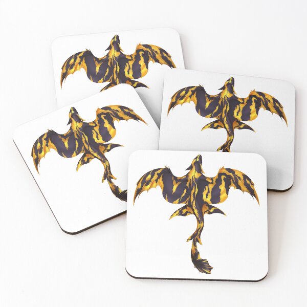 Item preview, Black and Gold Koi Dragon designed and sold by Novaei.