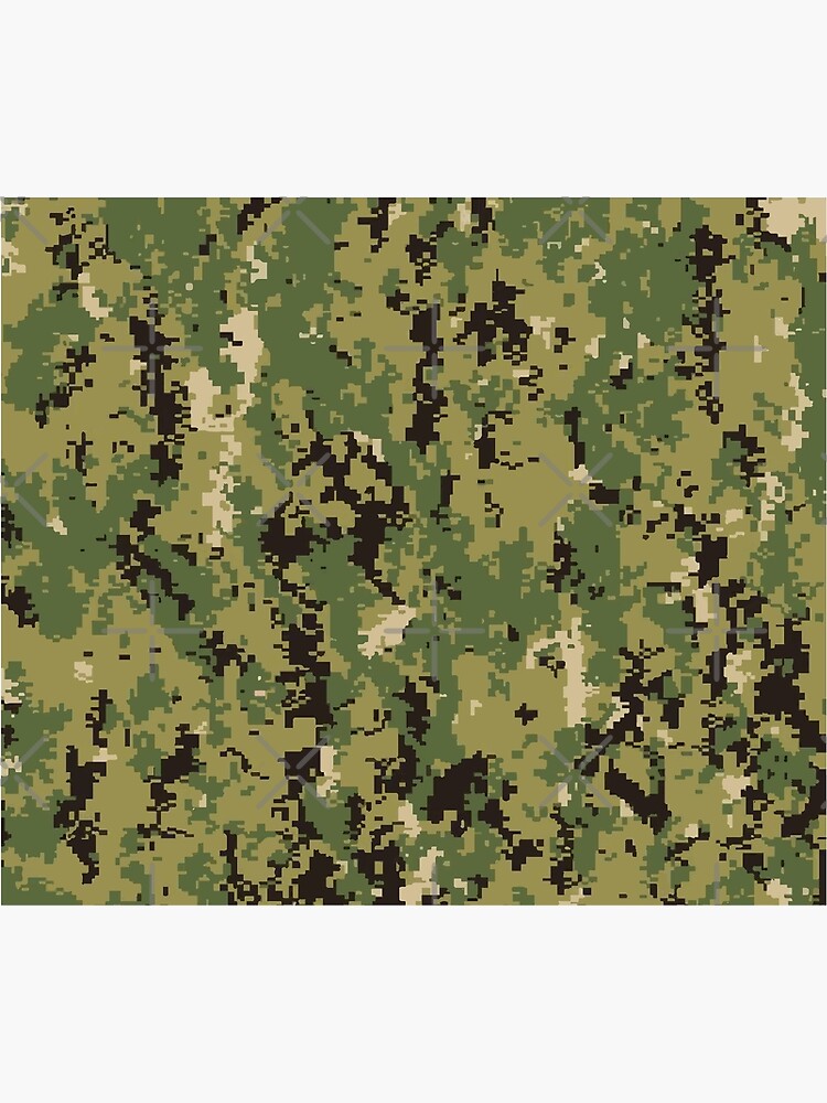 NWU Type III Digital Green AOR2 NAVY Logo Military Spec Camo 