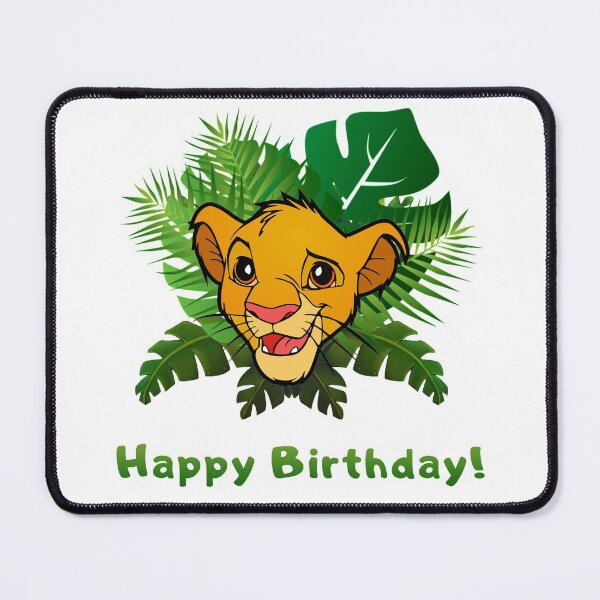 Item preview, Happy Birthday - Lion King - Simba designed and sold by RotemButzian.