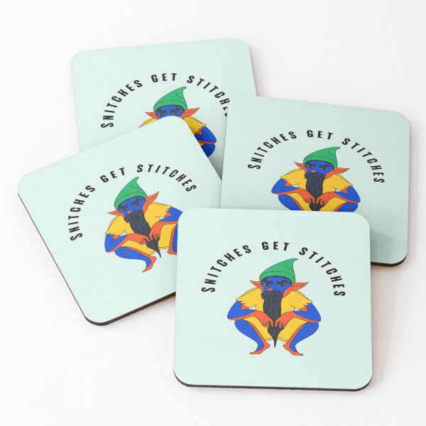 Item preview, snitches get stitches          designed and sold by SWEETSOUTHERNS.