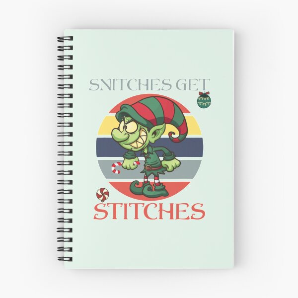 Item preview, Snitches Get Stitches - Funny Christmas Premium   designed and sold by SWEETSOUTHERNS.