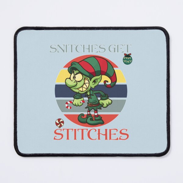 Item preview, Snitches Get Stitches - Funny Christmas Premium   designed and sold by SWEETSOUTHERNS.