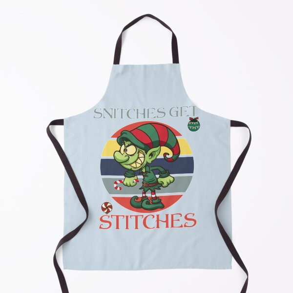 Item preview, Snitches Get Stitches - Funny Christmas Premium designed and sold by SWEETSOUTHERNS.