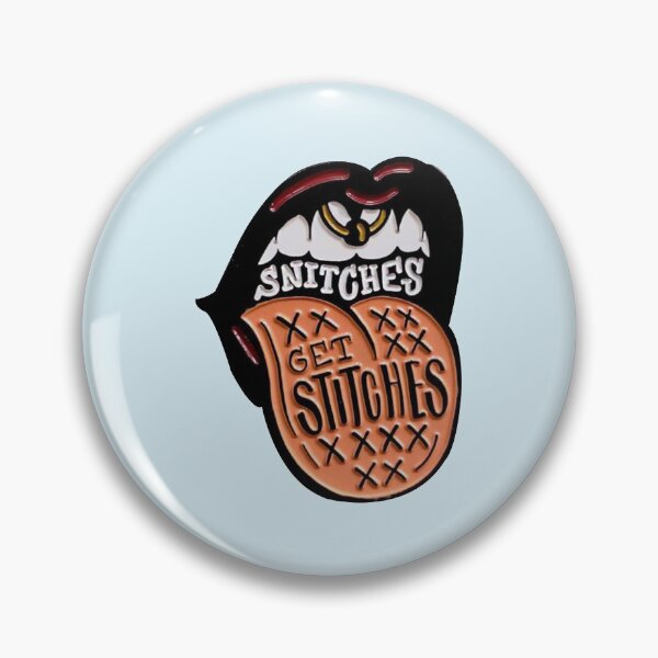 Item preview, Snitches Get Stitches designed and sold by SWEETSOUTHERNS.