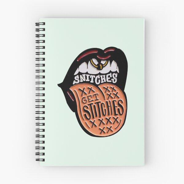 Item preview, Snitches Get Stitches designed and sold by SWEETSOUTHERNS.