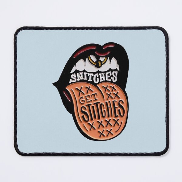 Item preview, Snitches Get Stitches designed and sold by SWEETSOUTHERNS.