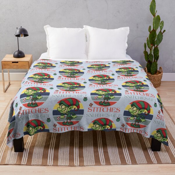 Item preview, Snitches Get Stitches - Funny Christmas Premium   designed and sold by SWEETSOUTHERNS.