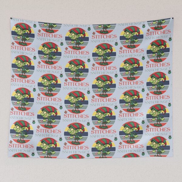 Item preview, Snitches Get Stitches - Funny Christmas Premium   designed and sold by SWEETSOUTHERNS.
