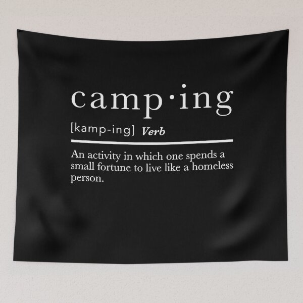 Item preview, Camping Funny Camp Definition designed and sold by RobertJason.