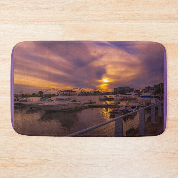 Item preview, Sunset on the Potomac - Boat Dock designed and sold by Matthew Swanson.