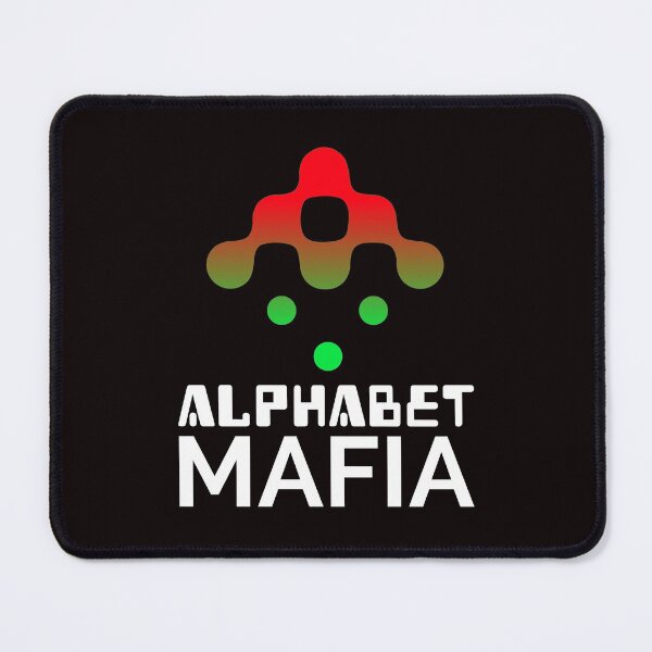 Item preview, Alphabet Mafia (Red/Green Graphic) designed and sold by CoolSquidDesign.