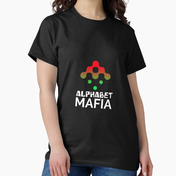 Artikel-Vorschau von Alphabet Mafia (Rot/Grüne Grafik), designt und verkauft von CoolSquidDesign.