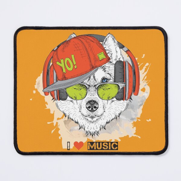 Item preview, Huskies, I Love Music designed and sold by jothi-designers.