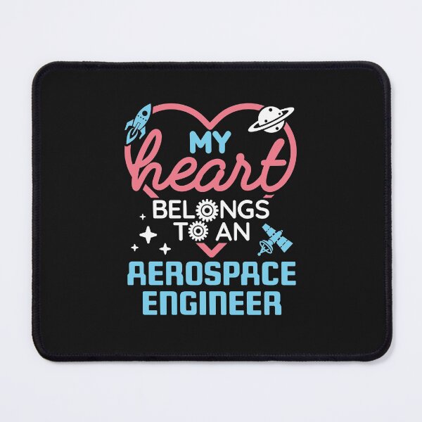 Item preview, My Heart Belongs to an Aerospace Engineer Wife Girlfriend Valentine's Day designed and sold by jaygo.