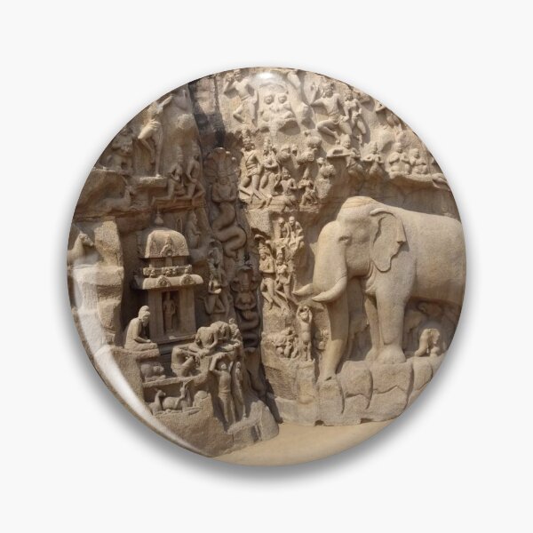 Item preview, Arjuna's Penance Mahabalipuram designed and sold by SJVarcas.