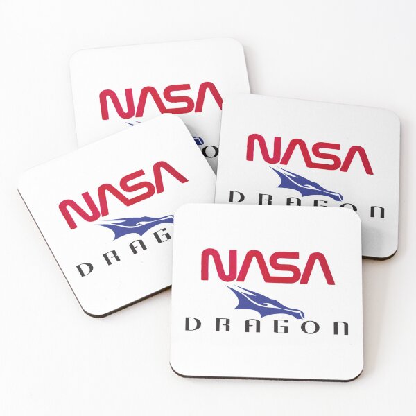 NASA Dragon Shuttle   Coasters (Set of 4)