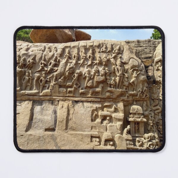 Item preview, Arjuna's Penance Mahabalipuram designed and sold by SJVarcas.