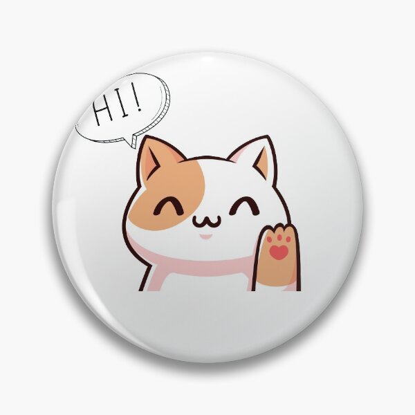Item preview, Cat Says Hey designed and sold by chourouk shop ★★★★★.