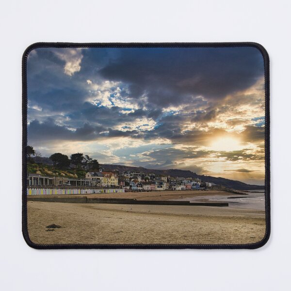 Item preview, Lyme Regis beach front in December designed and sold by Ann Biddlecombe.