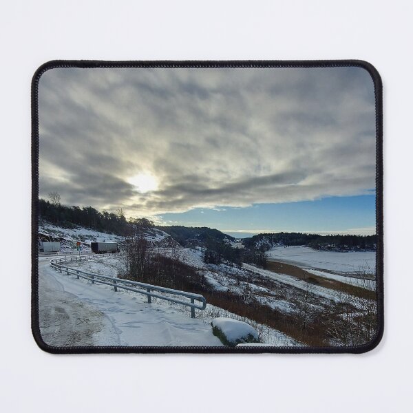 Item preview, Snowy winter road. designed and sold by onum2018.