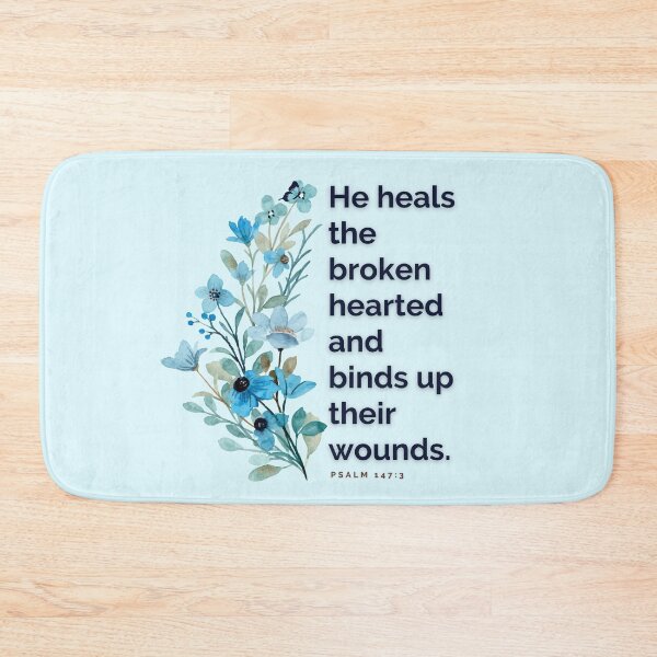 Item preview, He Heals The Broken Hearted designed and sold by HCLeeKimmie.