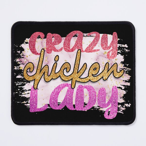 Item preview, Crazy Chicken Lady designed and sold by storyboxdesigns.