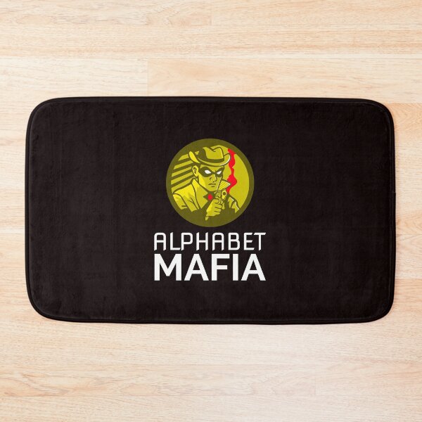 Item preview, Gráfico de la mafia del alfabeto designed and sold by CoolSquidDesign.