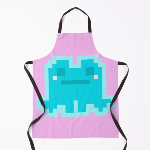 Item preview, Tiny Blue Pensive Pixel Frog designed and sold by rin3d .
