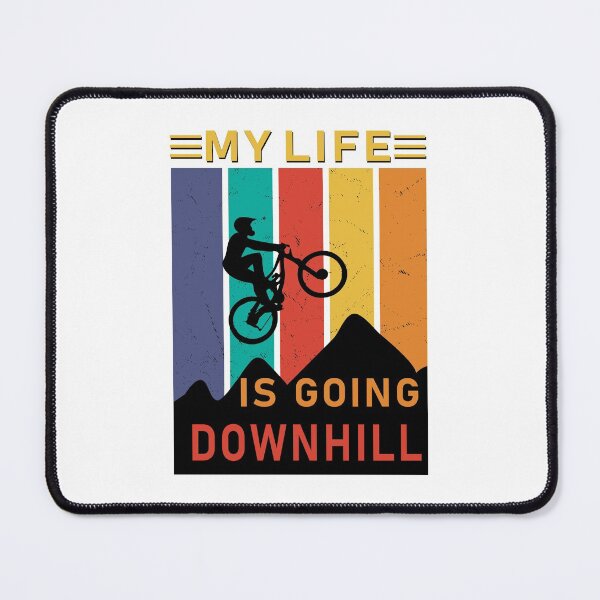 Item preview, My Life Is Going Downhill Mountain Biking designed and sold by lady-fiona.