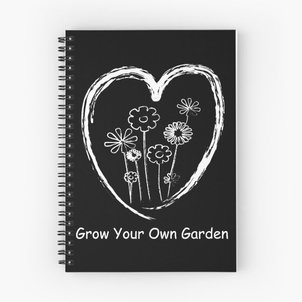 Item preview, Cute Love Heart and Flower Dapple Design a Spring Grow Your Garden Bouquet designed and sold by DappleDesign.