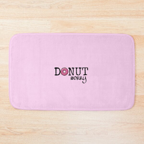 Item preview, Donut Worry Black designed and sold by TheArtAngels.