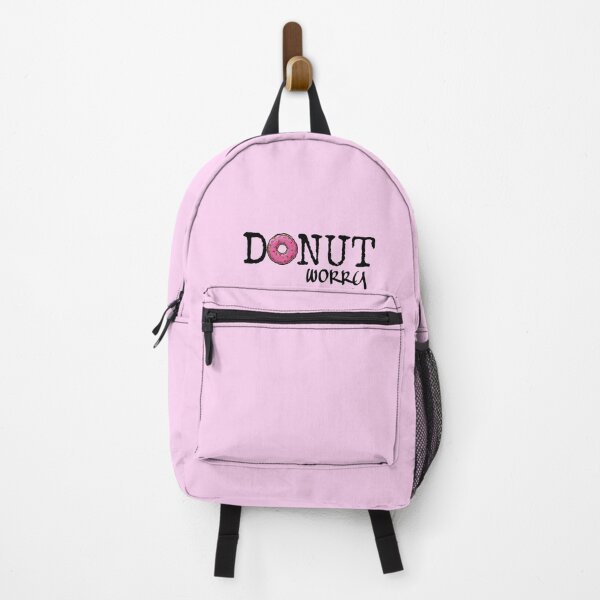 Item preview, Donut Worry Black designed and sold by TheArtAngels.