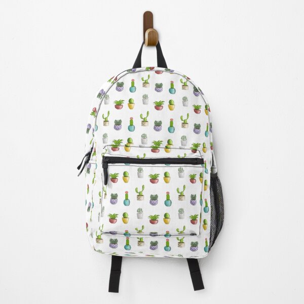 Item preview, Cute Succulent plant Pattern- white background  designed and sold by DesignTreasure.