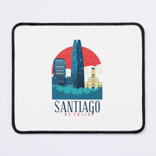 Item preview, Santiago De Chile shirt, Santiago De Chile Skyline, Santiago De Chile Skyline designed and sold by lifecareful.