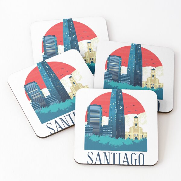 Item preview, Santiago De Chile shirt, Santiago De Chile Skyline, Santiago De Chile Skyline designed and sold by lifecareful.