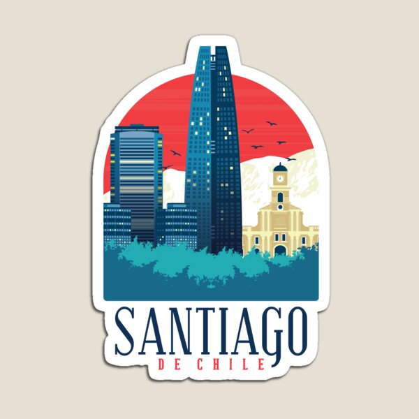 Artikel-Vorschau von Santiago De Chile-Shirt, Santiago De Chile-Skyline, Santiago De Chile-Skyline, designt und verkauft von lifecareful.