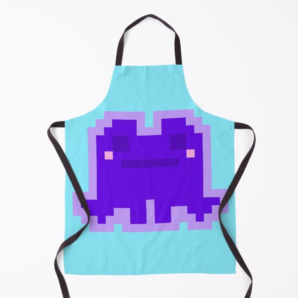 Item preview, Tiny Purple Pensive Pixel Frog designed and sold by rin3d .